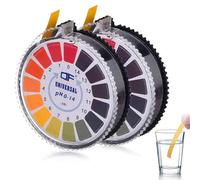 LACHT 2 Pcs Papier Test de pH Universel Bandes de Test pH Rouleau de Bandes de Test pH,test ph,Mesure de pH Gamme Complète 1-14