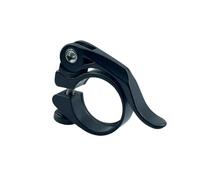LACHT Collarino Per Bici Reggisella, Rilasci Rapidi Collarino Del Reggisella,Pinze Reggisella In Alluminio, Morsetto A Sgancio Rapido Per Bicicletta/Mtb 34.9Mm Nero
