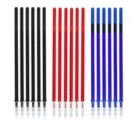 LACHT Facili da Cancellare,Ricariche Cancellabili,18 Pezzi Ricariche Cancellabili Compatibili con Legami,Punta Della penna 0,5 mm, Altezza 13 cm,Refill Penne Cancellabili