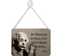 Lachwaren Fabrik Braunschweig Kulthhanger targa in latta - Albert Einstein...