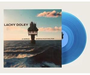 lachy doley a world worth fighting for (translucent blue (Vinyl LP)