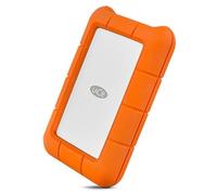 LaCie Rugged USB-C disco rigido esterno 1 TB Arancione, Argento
