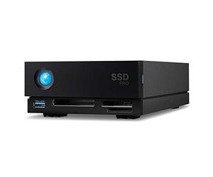 LaCie 1big Dock SSD Pro 2TB, SSD Esterno, Thunderbolt 3, 2.800 MB/s, PC Mac iPad & iPhone, Data Rescue Service (STHW2000800)