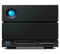 LaCie 2big Dock v2 array di dischi 60 TB Desktop Nero