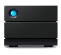 LaCie 2big RAID 16TB array di dischi Desktop Nero