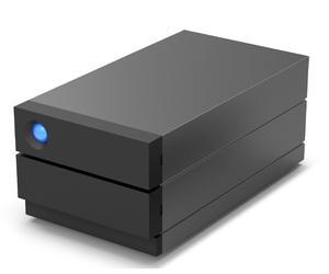 LaCie 2big Raid USB-C 40TB array disco Desktop Nero