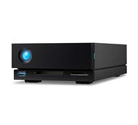 LaCie 1big Dock HDD 30TB Hard Disk Esterno, Thunderbolt 3, USB, Card Reader, PC & Mac, Data Rescue Service (STHS30000800)