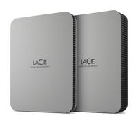 LaCie Mobile Drive 2TB v2 USB-C Moon Silver w/Rescue