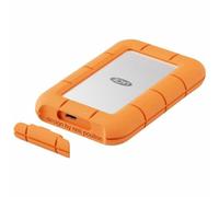 LaCie Rugged Mini extern SSD 1TB, 40 Gb/s, 2.000 MB/s, per PC Mac iPad & iPhone, Data Rescue Service (STMF1000400)
