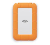 LaCie Rugged Mini extern SSD 500GB, 40 Gb/s, 2.000 MB/s, per PC Mac iPad & iPhone, Data Rescue Service (STMF500400)