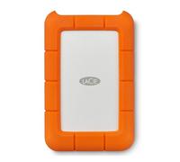 LaCie Rugged USB-C 2TB External Hard Drive HDD portatile, compatibile con USB 3.0, resistente agli urti, alla polvere e alla pioggia, per computer Mac e PC, workstation, laptop, arancione