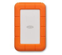 LaCie Rugged USB-C 4000GB Arancione, Argento disco rigido esterno, STFR4000800