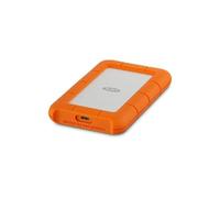 LaCie Rugged USB-C 4000GB Arancione, Argento disco rigido esterno, STFR4000800