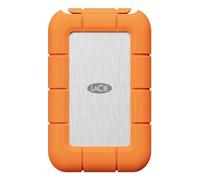 LaCie STND4000400 unità esterna a stato solido Tecnologia Thunderbolt 4 TB USB tipo-C USB4 Gen 3x2 Arancione, Acciaio inox