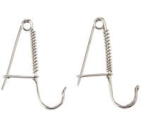 Lacis Ferro per Lavorare a Maglia, Una Coppia, Colore: Argento