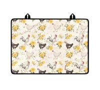 LACIYISON Copertura superiore per fornello elettrico, in silicone resistente al calore, 53,3 x 73,7 cm, per piano cottura in vetro, protezione per piano cottura