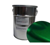 Lackpoint, vernice a base d'acqua, 0,5 litri, colore verde Candy 2 metallizzate, per auto