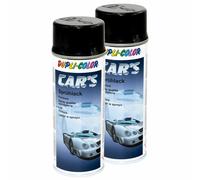 Lackspray 2 X 400 ML Spray Per Vernice Nero Lucido DUPLI-COLOR 385865