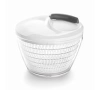 Lacor 120 Mini Centrifuga ad Alta velocità, EasySpeed System, 3 pz: Scolapiatti, Griglia, Ciotola, 100% BPA Free, Ø 19 x 16 cm, Bianco, Aluminium, White