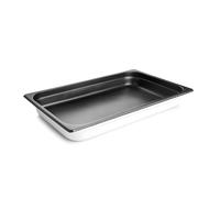 LACOR - 15465 - Vassoio Induzione Bianco, Vassoio Antiaderente, Acciaio Inox 18/10, Antiaderente QuanTanium, Per Tutti i Tipi di Bruciatori Compreso il Forno, 8,3 L, 53x32,5cm, Colore Bianco