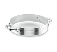 Lacor 20628 - Padella per paella in alluminio da chef 28 cm