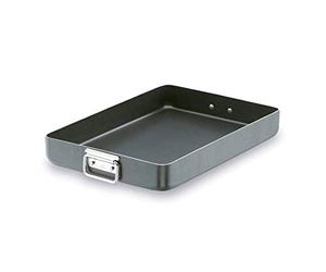 Lacor 23540A, Teglia per arrosto in alluminio, anti aderente