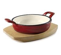 Lacor 25858 25858 - Casseruola rotonda, colore: Rosso Degradato, 16 cm, in alluminio