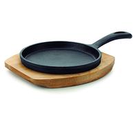 Lacor 25877 - Magma - Mini padella liscia, 22 x 12,5 x 1,7 cm, nera