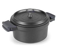 Lacor 25917- Pentola di alluminio pressofuso, 16 cm, colore nero