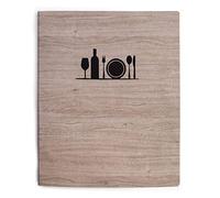 Lacor 28502 - porta Menu A5 vermeer Collection 180 x 285 mm