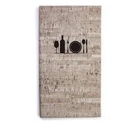 Lacor 28531 Charlotte Collec.180X285 - Copertina per carta dei vini, colore: Marrone chiaro