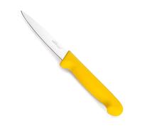LACOR - 38304 - Coltello Chef Select, Coltello per Verdura e Frutta, Acciaio Inox, Taglio Deciso e Bilanciato, Manico Ergonomico in TPV Verde e Antiscivolo, 20 cm