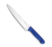 LACOR - 38313 - Coltello da cucina Select, Coltello per pesce e frutti di mare, acciaio inossidabile, taglio deciso e bilanciato, manico in TPV ergonomico e antiscivolo blu, 25 cm