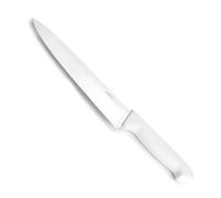 LACOR - 38314 - Coltello da cucina, coltello da pasticceria e latticini Select, acciaio inossidabile, taglio deciso e bilanciato, manico ergonomico in TPV bianco e antiscivolo, 25 cm