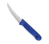 LACOR - 38342 - Coltello per disossare Select, Coltello per pesce e frutti di mare, Acciaio inossidabile, taglio deciso e bilanciato, manico ergonomico in TPV blu e antiscivolo, 12,5 cm