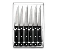 Lacor 39060- Set 6 coltelli da Carne Micro dentati