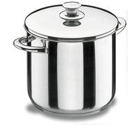 Lacor 40125 - Vaso Super Alto con Coperchio Vitrocor 24cm Acciaio Inox