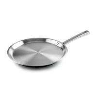 LACOR - 45829 - Macchina per crepe per buongustai, acciaio inossidabile 18/10, s