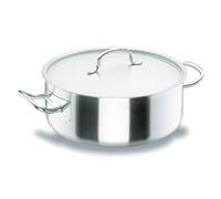 Lacor 50032 - Casserola, argento, 32 cm Qualità Professionale