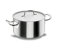 Lacor 50037 - Chef-Classic - Casseruola alta con coperchio, Acciaio Acciaio