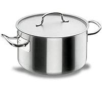 Lacor 50041 - Casseruola alta con Coperchio Chef Classic 40cm Acciaio Inox