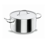 Lacor 50051 - Casseruola alta con Coperchio Chef Classic 50cm Acciaio Inox