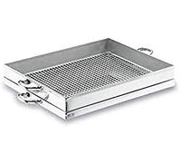 Lacor 50551 - Vassoio con colino per fritture, 50 cm