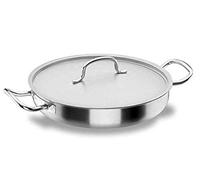 Lacor 50645 - Padella per paella con Coperchio Chef-Classic Acciaio Inox