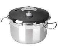 Lacor 50818 - Chef Luxe - pentola a pressione da 18 litri, acciaio inox