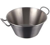 Lacor 50832 - Ciotola rotonda da cucina, con manici, 32 cm