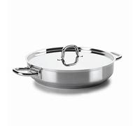 Lacor 54640 - Padella per paella con Coperchio 40 øcm Chef Luxe Acciaio