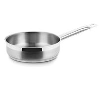 Lacor 57625, Pentola per saltare Eco-Chef, senza coperchio, 24 x 6 cm