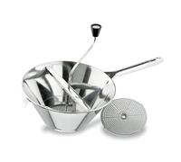 Lacor 60030 - PAsapures 2 Chefs Acciaio Inox 30 Discs | Realizzato in acciaio inossidabile alimentare; alta resistenza alla corrosione e usura quotidiana in cucina