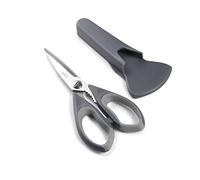 Lacor 60059 - Forbici da cucina 21,5 cm con custodia - grigio